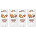 Schmidt's Aluminum Free Natural Deodorant Sandalwood & Citrus 2.65 oz 2 ct | 24 Hour Odor Protection for Women and Men. With Natural Ingredients. Cruelty-Free