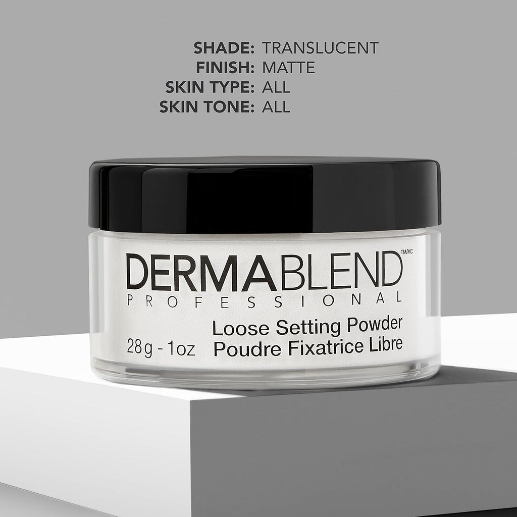 Buy now Dermablend Loose Setting Powder, Face Powder Makeup & Finishing Powder for Light, Medium & Tan Skin Tones at indiglob india