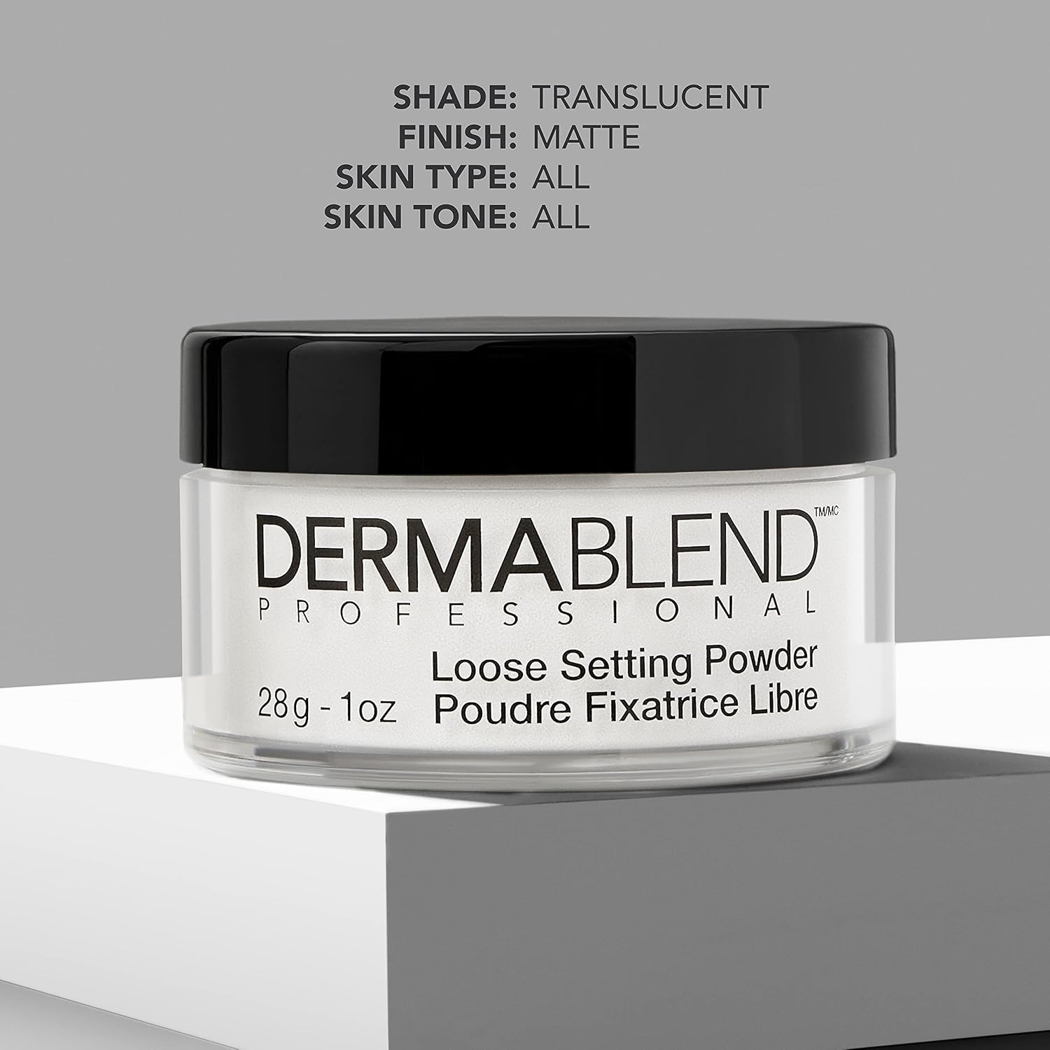 Buy now Dermablend Loose Setting Powder, Face Powder Makeup & Finishing Powder for Light, Medium & Tan Skin Tones at indiglob india
