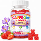 Saffron Gummies for Kids & Adults for Calm Mood, Focus & Daily Wellness