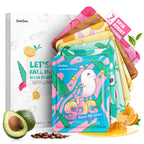 ZealSea Face Mask Skincare Facial Sheet Mask Spa Gifts for Kids Girls Women | 7Days Variety Self Care Set, Deep Hydrating & Glow, Gentle on All Skin Types, Fun Sleepover Slumber Party for Teens, Birthday