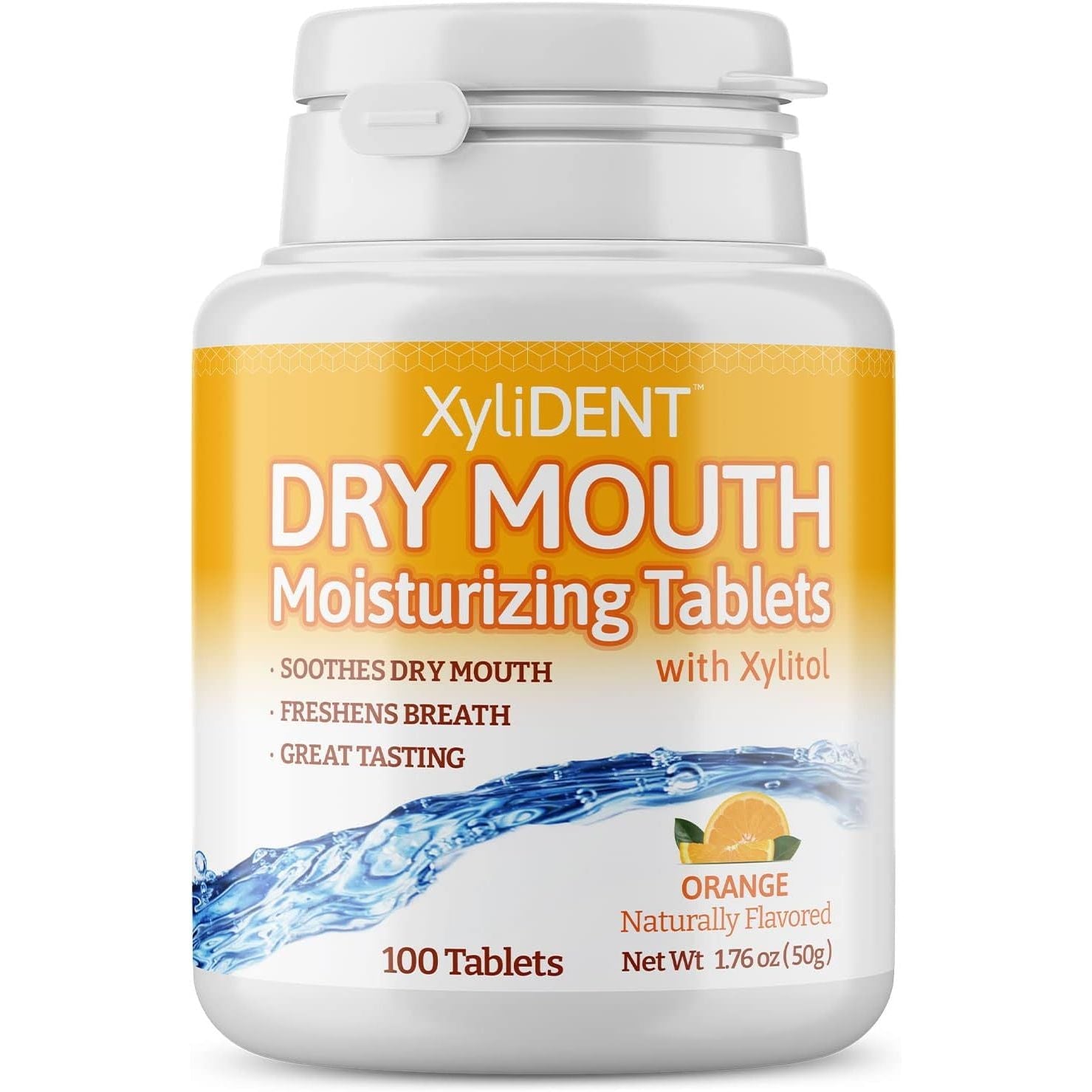 Buy now Nature's Stance XyliDENT Xylitol Tablets for Dry Mouth Relief - Stimulates Saliva, Freshens Breath, Reduces Acid Production, Fast Acting Extended Relief, 100 Count 100 Count (Pack of 1) Orange at indiglob india