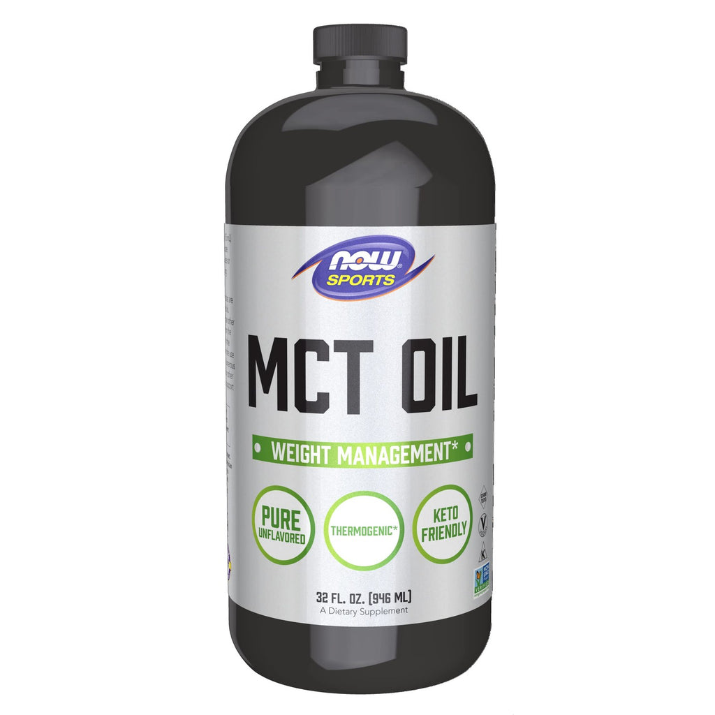 Buy now NOW Foods Sports Nutrition, MCT (Medium-chain triglycerides) Oil 14 g, Weight Management, Liquid, 32-Ounce at indiglob india