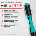 Buy now REVLON One Step Volumizer PLUS Hair Dryer and Styler - More Volume, Less Damage, and More Styling Control for Easy and Fast Salon-Style Blowouts, Plus Travel Friendly (Black) at indiglob india