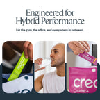 Create Creatine + Electrolytes – Energy & Strength – Variety Pack | NSF Certified for Sport – Daily Hydration Mix, 30 Sugar-Free Stick Packs with 1000mg Taurine, Supports Recovery & Endurance