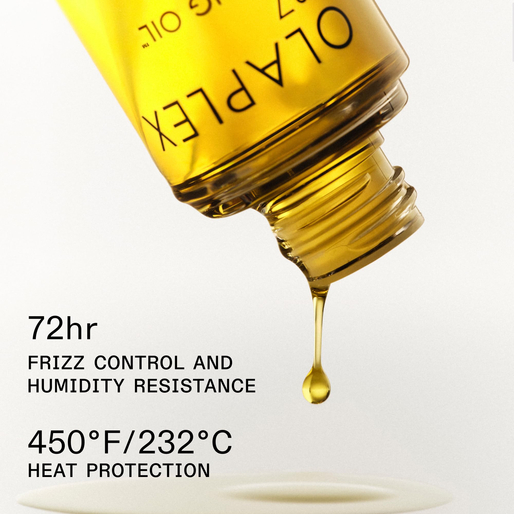 Olaplex N°.7 Bonding Hair Oil | High Shine, 30 mL | Heat Protection Up to 450°F/232°C, Use on Wet or Dry Hair, Vitamin E and Sunflower Seed Oil