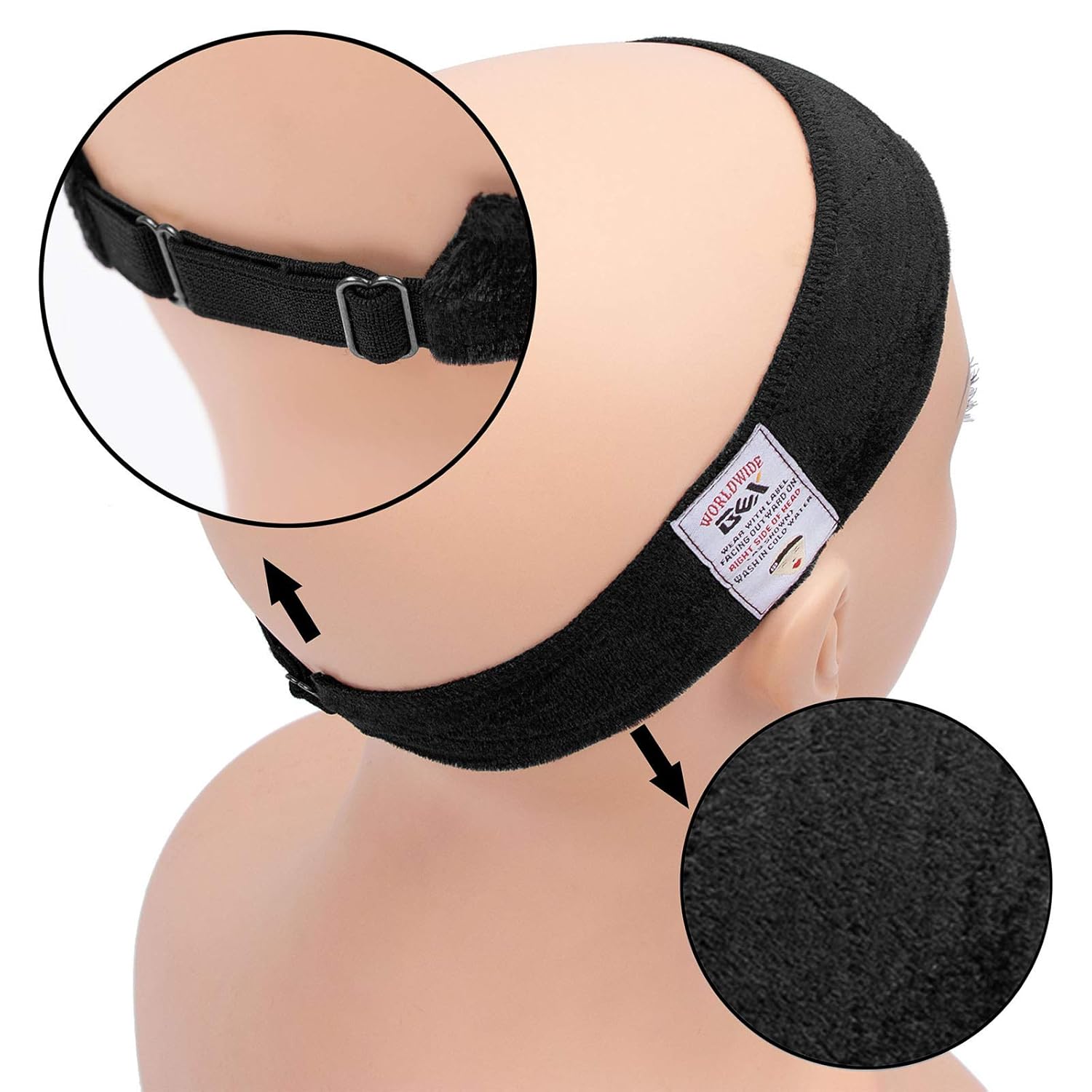 Buy now GEX Wig Grip Band with Adjustable Elastic Closure Flexible Velvet No Slip Wig grip Headbands Cap for Wigs(Black) at indiglob india