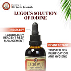 Buy now J.CROW'SÂ® Lugol's Solution of Iodine 2% 2 oz (3 Bottles) â€“ Premium Iodine & Potassium Iodide Liquid, Gluten &, Alcohol-Free Natural Brine Extract, No Expiration at indiglob india