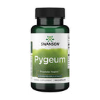 Swanson Pygeum Prostate Herbal Supplement, 100 Capsules | For Men over 40 Seeking Prostate, Bladder, and Urinary Tract Support, Combines Pygeum Bark and Pygeum Extract, Non-GMO