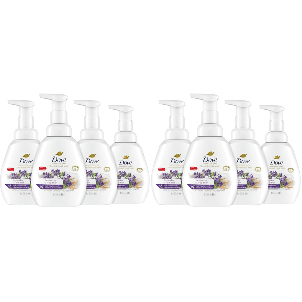 Buy now Dove Lavender & Rice Milk Protects Skin from Dryness, Foaming Hand Wash More Moisturizers than the Leading Ordinary Hand Soap, 10.1 oz at indiglob india