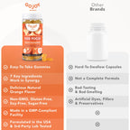 GOJOY NATURALS Kids Focus Gummies – Saffron, Magnesium Glycinate, L-Theanine & Inositol Supplement for Kids & Teens – Focus, Attention & Calm – Vegan, Sugar-Free, Non-GMO
