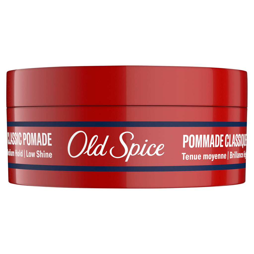 Old Spice Mens Hair Pomade, Medium Hold, Low Shine, Mens Hair Styling, 2.22 oz
