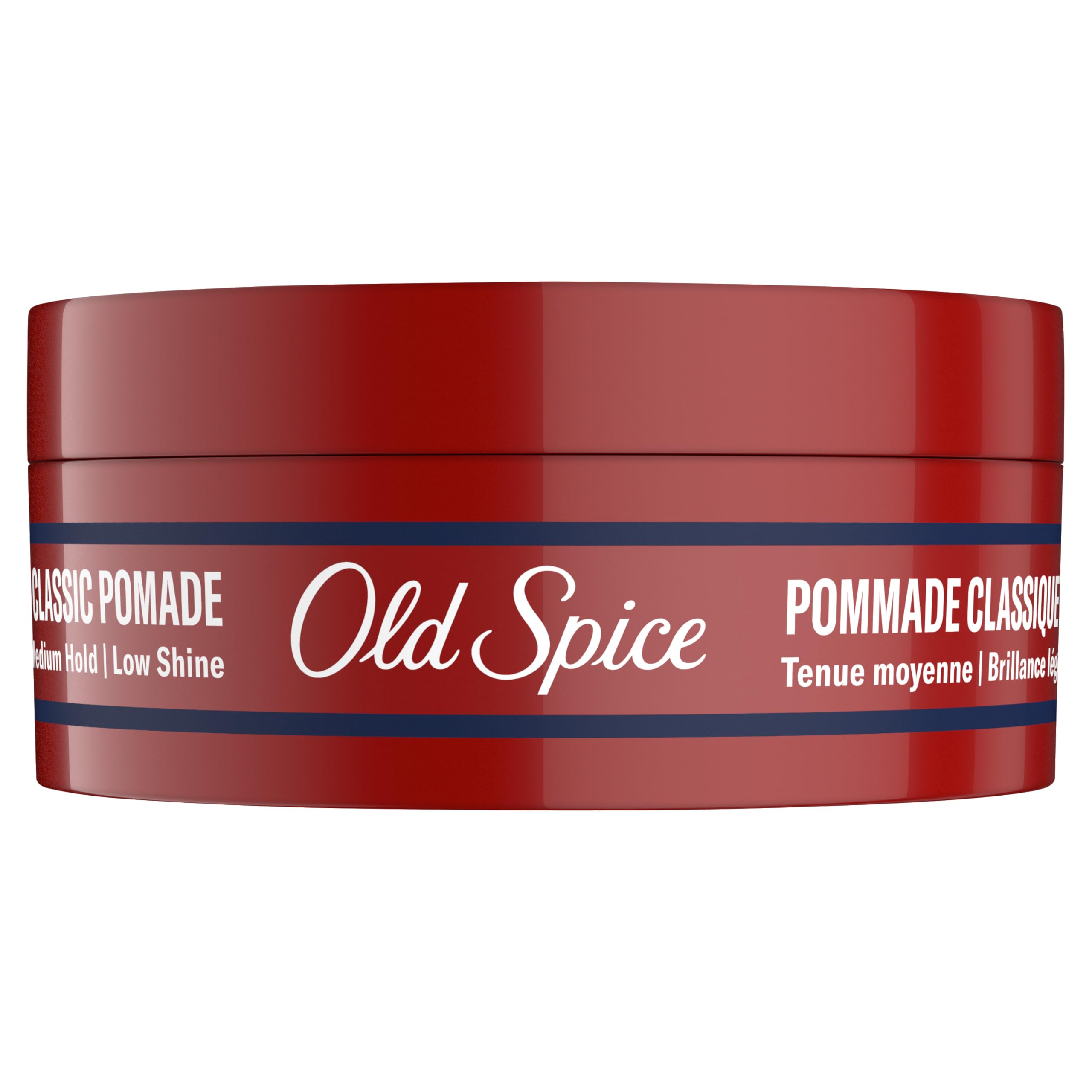 Old Spice Mens Hair Pomade, Medium Hold, Low Shine, Mens Hair Styling, 2.22 oz