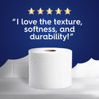 White Cloud Ultra Soft and Strong Bath Tissue, 4 Packs of 6 Mega Rolls