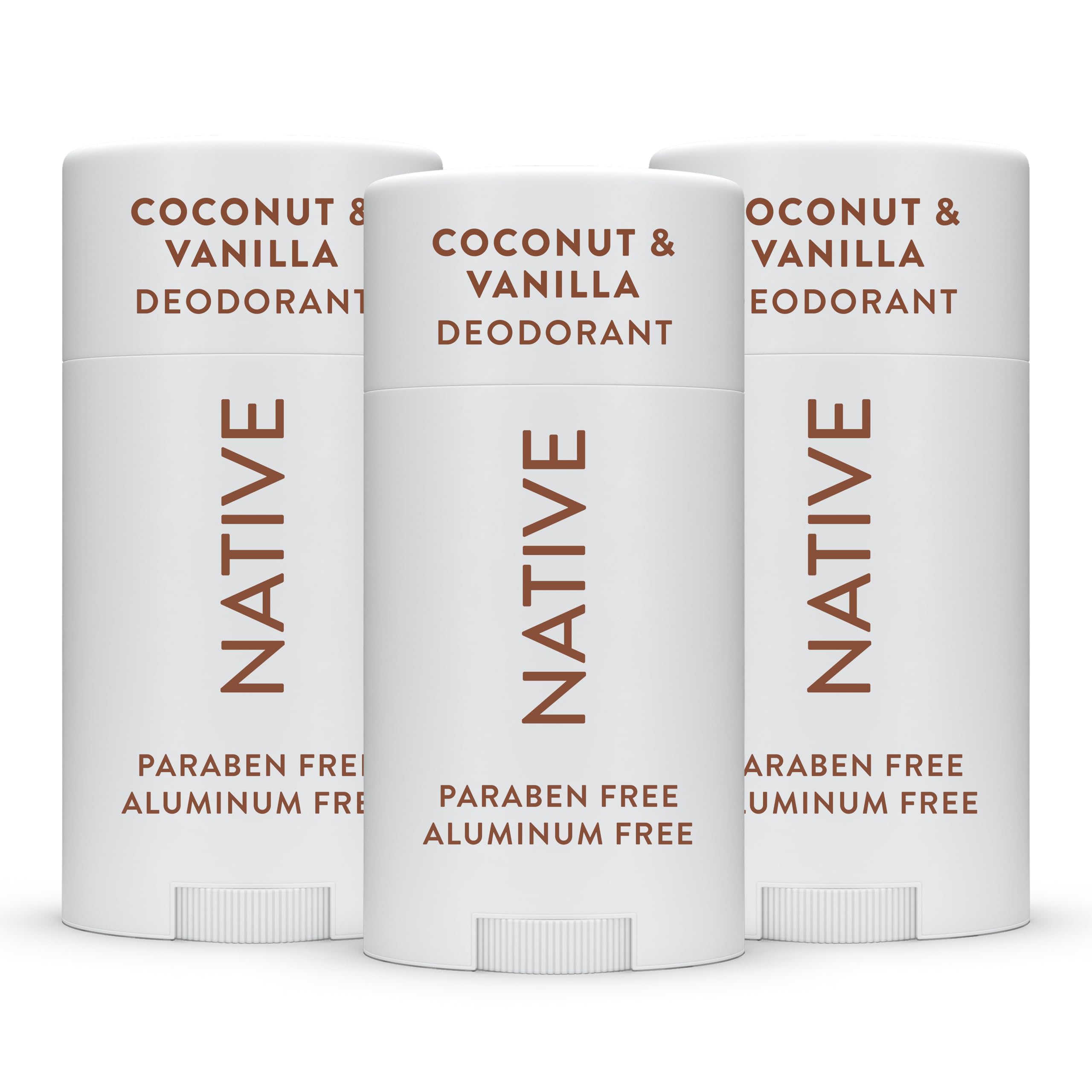 Buy now Native Deodorant Contains Naturally Derived Ingredients, 72 Hour Odor Control | Deodorant for Women and Men, Aluminum Free with Baking Soda, Coconut Oil and Shea Butter | Coconut & Vanilla at indiglob india