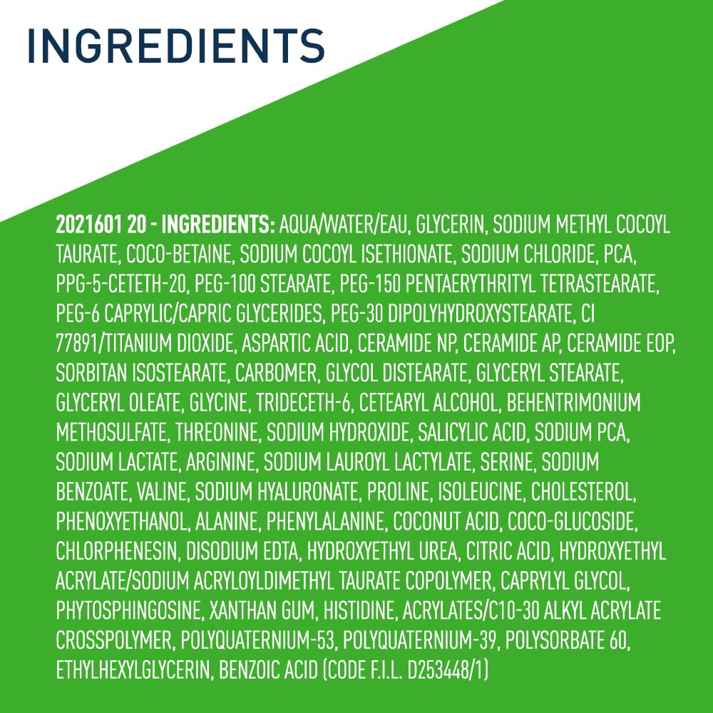 Buy now CeraVe Hydrating Cream To Foam Cleanser, Makeup Remover Face Wash For Dry Skin, Foaming Facial Cleanser With Hyaluronic Acid, Normal To Dry Skin, Fragrance Free & Non Comedogenic, 19 Fluid Ounce at indiglob india