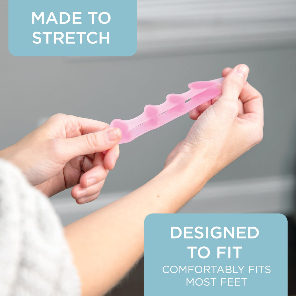 Buy now Mind Bodhi Toe Separators/Toe Spacers - For Men and Women - Regular Size â€“ Blue at indiglob india