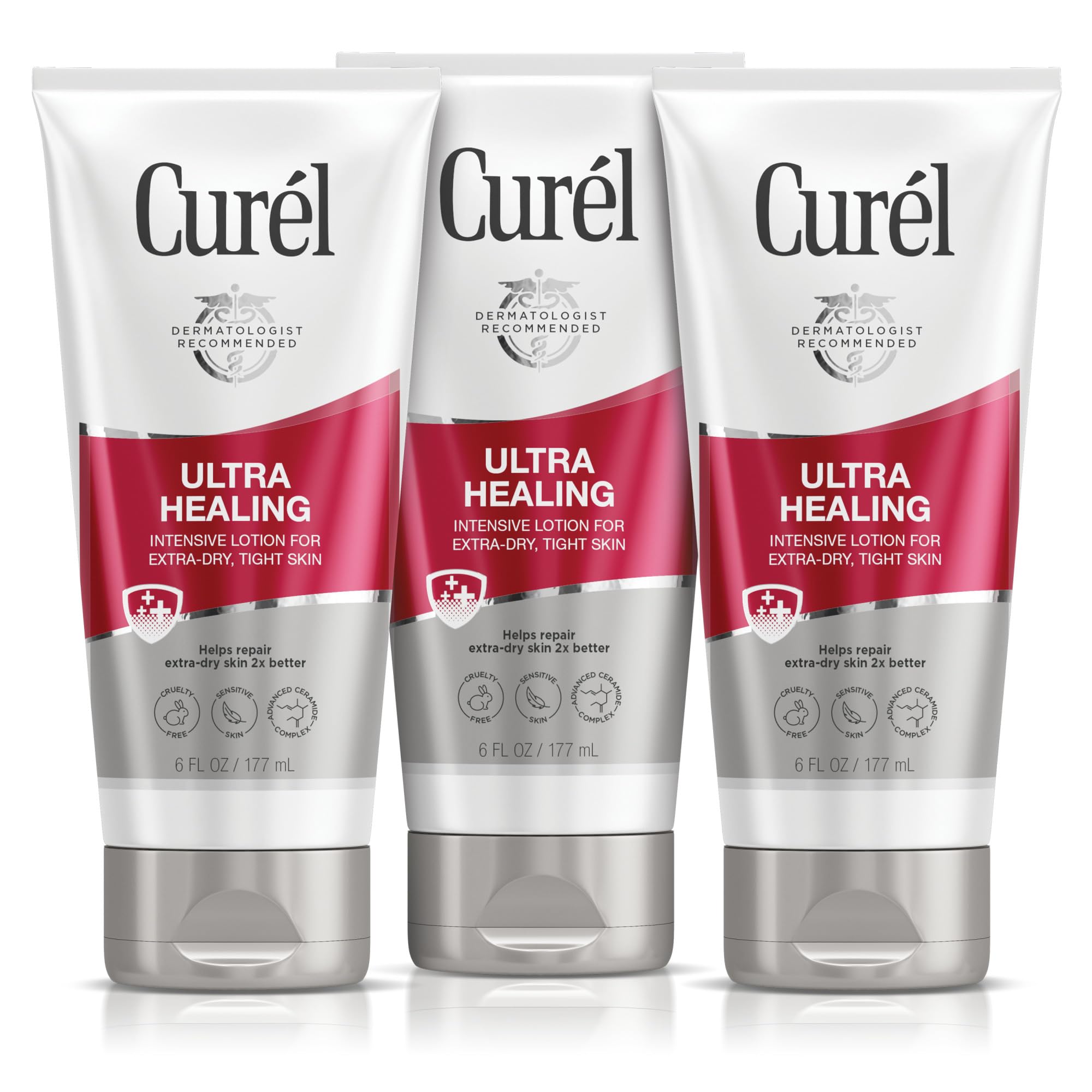 Buy now Curel Ultra Healing Intensive Fragrance-Free Lotion For Extra-Dry Skin, Dermatologist Recommended, Ideal for Sensitive Skin, Cruelty Free, Paraben Free, 20 Oz at indiglob india