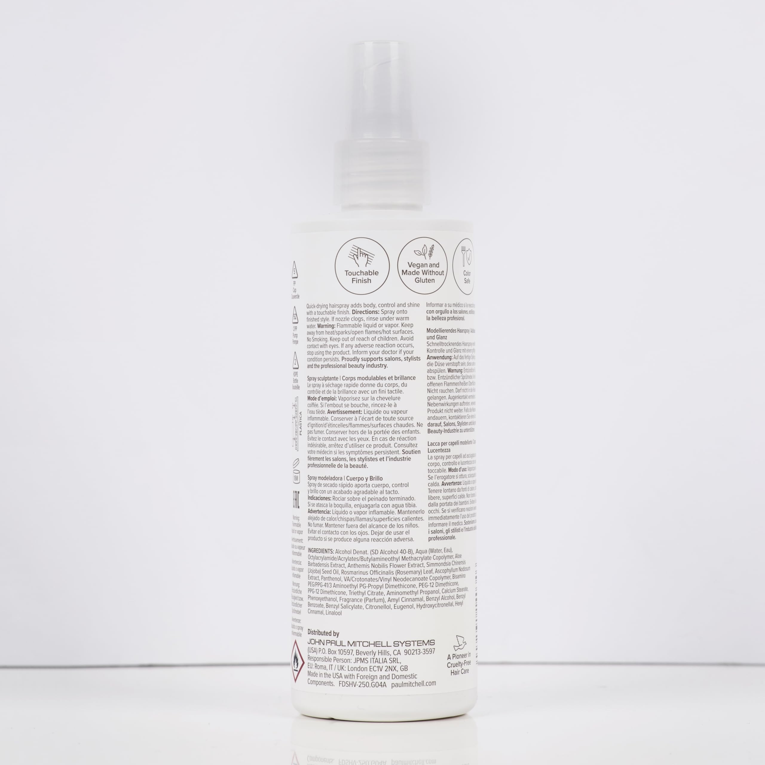 Paul Mitchell Fast Drying Sculpting Spray, Medium Hold, Touchable Finish, For All Hair Types