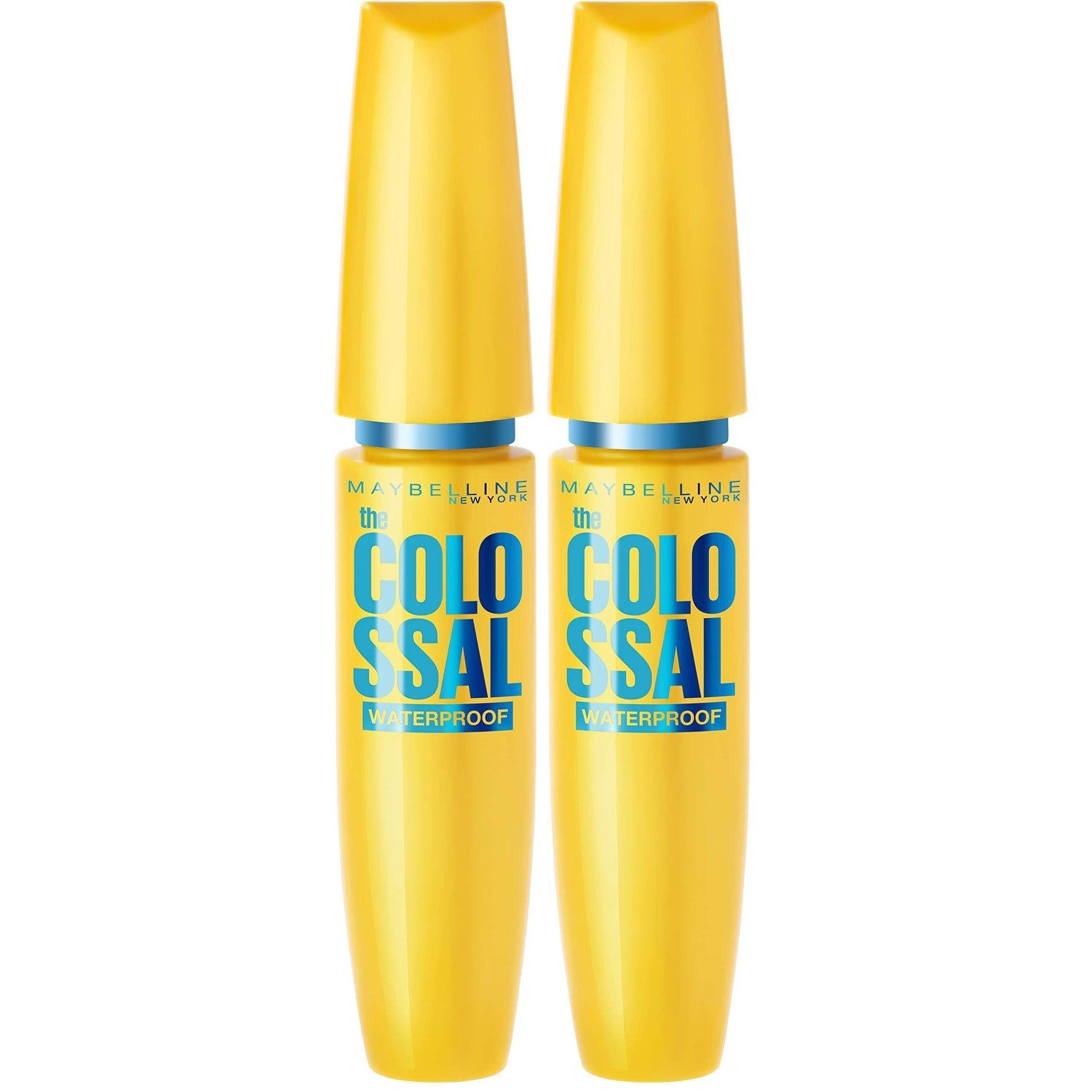 Maybelline Volum' Express Colossal Waterproof Mascara Makeup, Volumizing, Glam Black, 1 Count