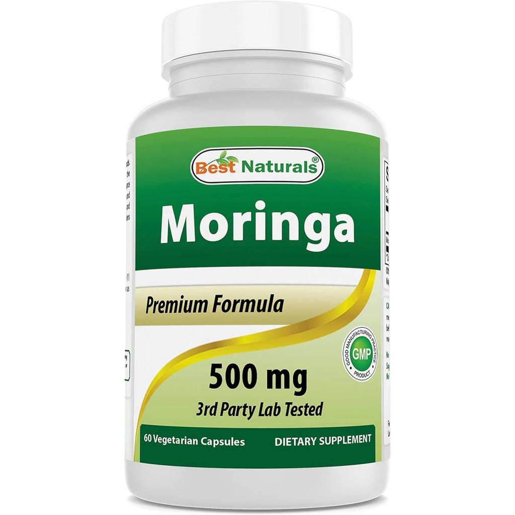 Buy now Best Naturals Moringa Superfood 500 mg 60 Veggie Capsules at indiglob india