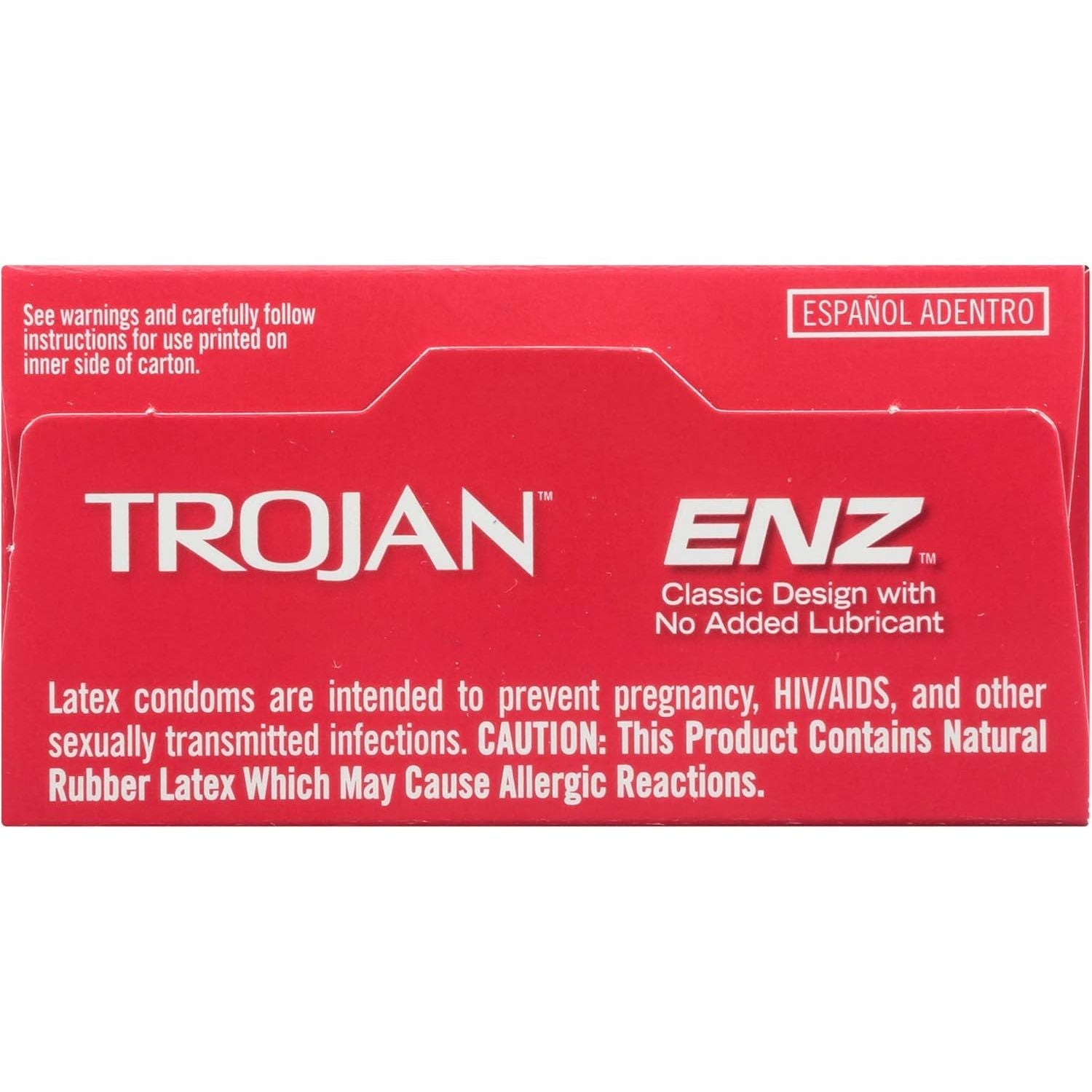 Buy now Trojan ENZ Natural Latex Non-Lubricated Condoms - 12 Count at indiglob india