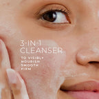 RoC Derm Correxion Serum Facial Cleanser with Niacinamide and Amino Acids | Sensitive skin face wash 6 oz, deeply cleanse oil, dirt, long-wear makeup, for healthy-looking skin, Ophthalmologist Tested