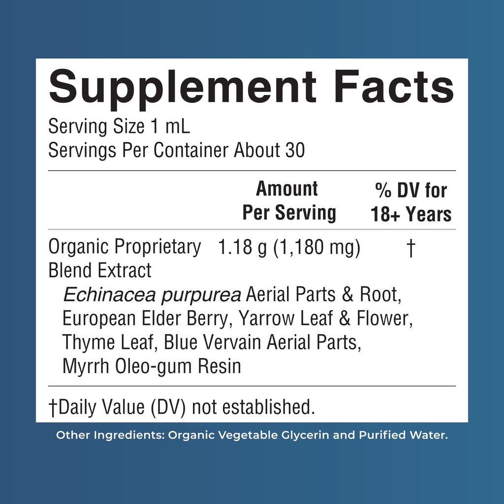 MARYRUTH'S Organic Lymphatic Support Liquid Drops, Herbal Blend, Non-GMO | USDA Organic, Herbal Blend with Echinacea & Elderberry, Blue Vervain, Vegan, Alcohol-Free, Non-GMO