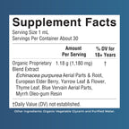 MARYRUTH'S Organic Lymphatic Support Liquid Drops, Herbal Blend, Non-GMO | USDA Organic, Herbal Blend with Echinacea & Elderberry, Blue Vervain, Vegan, Alcohol-Free, Non-GMO