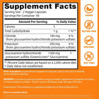Buy now Doctor's Best Vegan Glucosamine Sulfate, Joint Support, Non-GMO, Vegan, Gluten Free, Soy Free, 750 mg 180 Veggie Caps at indiglob india