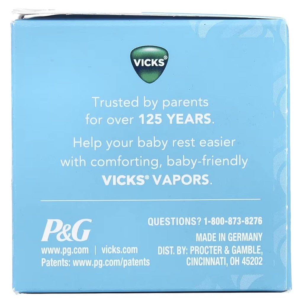 Buy now Vicks BabyRub Soothing Chest, Neck and Back Ointment 1.76 Ounce at indiglob india