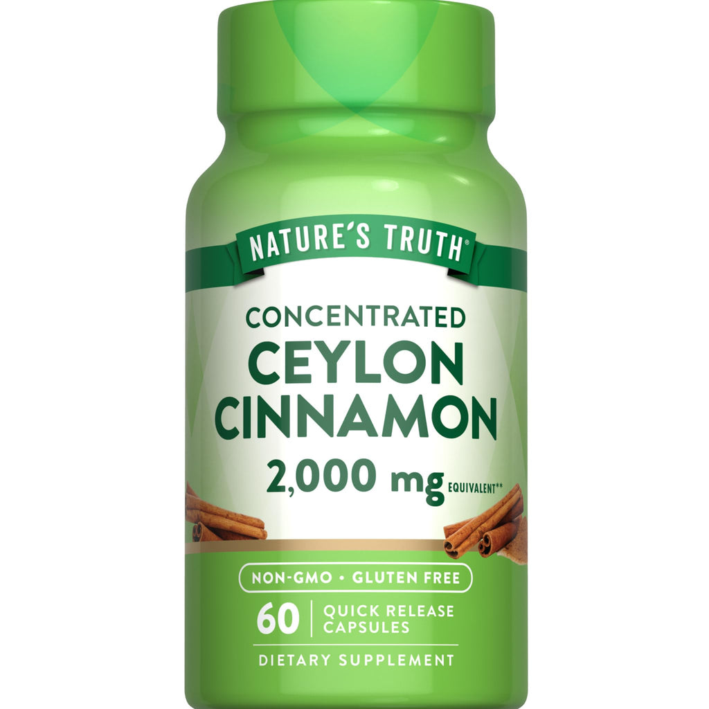 Nature's Truth Ceylon Cinnamon Pill Capsules
