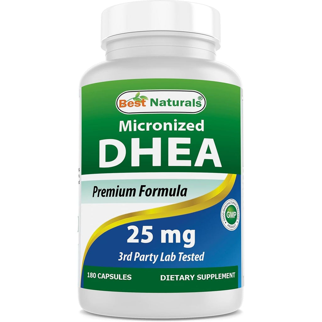 Buy now Best Naturals, Micronized DHEA 25 mg 180 Capsules 180 Count (Pack of 1) at indiglob india