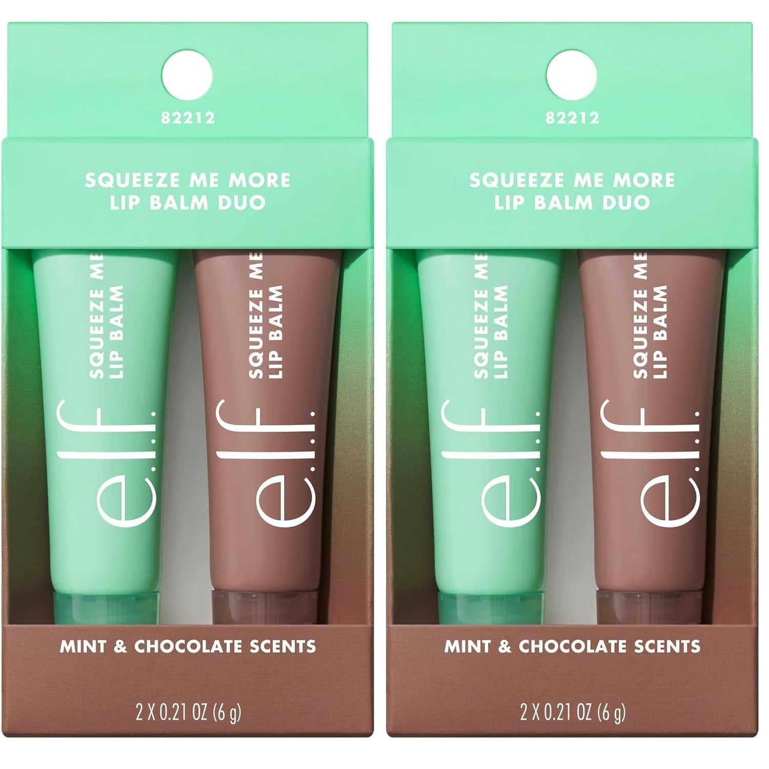 Buy now e.l.f. Squeeze Me More Lip Balm Duo, Moisturizing Balm For A Sheer Tint Of Color, Made With Hyaluronic Acid, Vegan & Cruelty-Free, Cherry & Bubblegum (Pack of 2) 1 Count (Pack of 2) Mint Chocolate at indiglob india