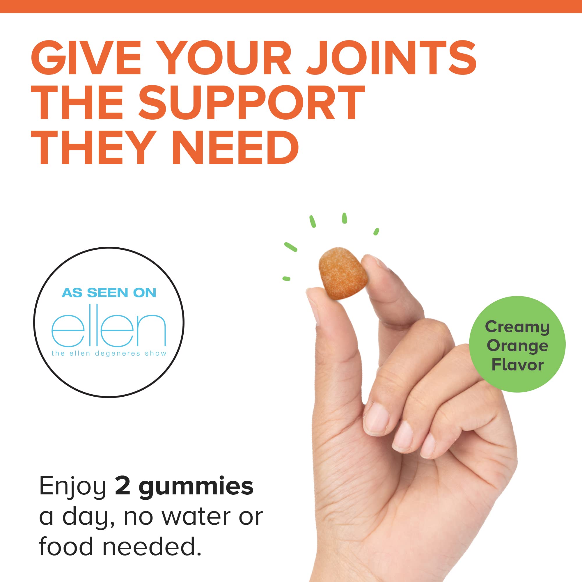 Qunol Turmeric 500mg Gummy, Ultra High Absorption Turmeric Curcumin, 90 ct | Delicious Vegan & Gluten Free Supplement that Supports Joint Health and Healthy Inflammation Response, Rich Tangerine Flavor