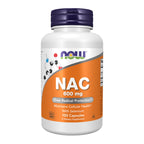 NOW Supplements, NAC (N-Acetyl Cysteine) 600 mg with Selenium, 250 Veg Capsules