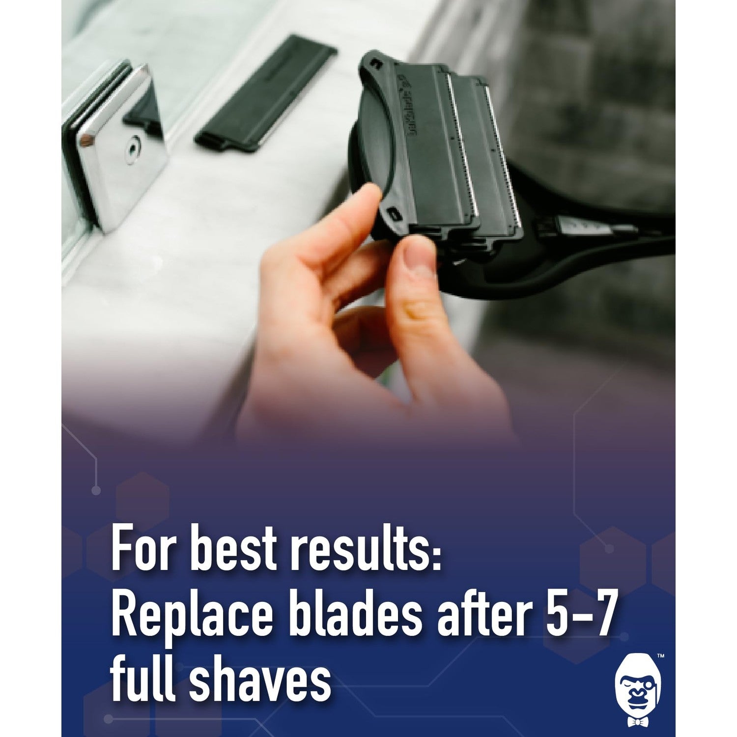Bakblade 2.0 Refill Cartridges Bundle, Back Hair & Body Shaver Replacement Cartridges, Extra-Wide Wet Dry & Disposable Razor Blades (6 Blades) | Dryglide Safety Technology, Titanium Plated, Shave Wet Or Dry, Easy to Replace, Lasts 5 - 7 Shaves