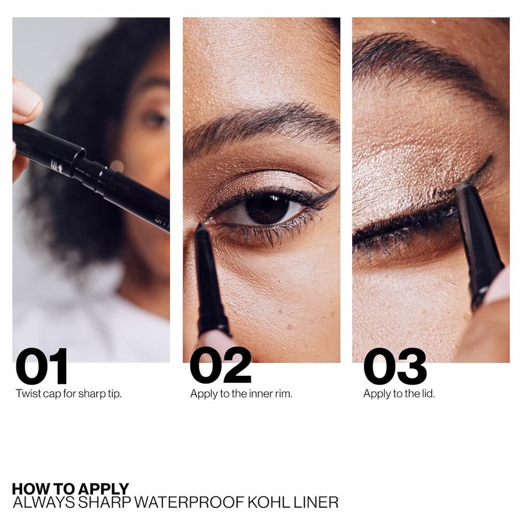 Buy now Smashbox Always Sharp Longwear Kohl Eyeliner Pencil | Self-Sharpening Cap When You Twist | Long Lasting, Waterproof Eyeliner, 0.01 Ounce at indiglob india
