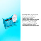 Neutrogena Hydro Boost Cleansing Wipes Makeup Remover, 25 Ct | Micellar Cleansing Cloths, Gently Removes Oil, Dirt, Waterproof Makeup, Hydrating Hyaluronic Acid