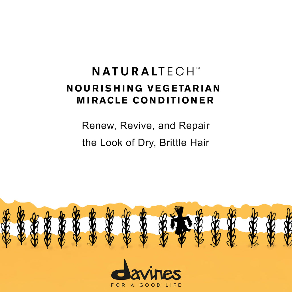 Naturaltech Vegetarian Miracle Conditioner repairs damaged & fragile hair