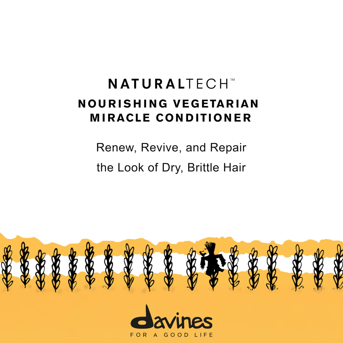 Naturaltech Vegetarian Miracle Conditioner repairs damaged & fragile hair