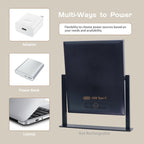 Vanity Mirror with Lights,Makeup Mirror with Lights with 9 Dimmable LED Bulbs, 3 Color Lighting Modes Detachable 10X Magnification Mirror Touch Control,360°Rotation