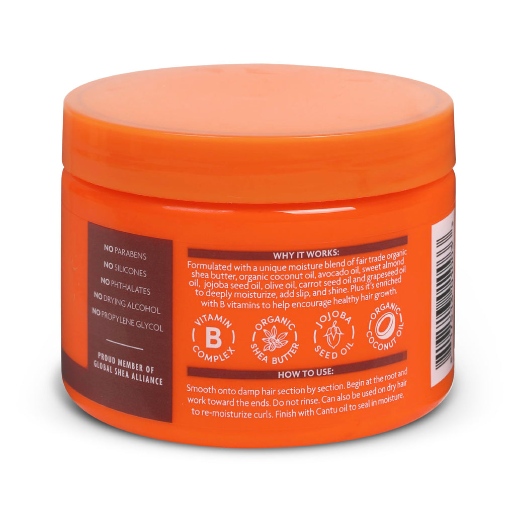 Cantu Coconut Curling Cream for Natural Hair with Pure Shea Butter, 12 oz (Pack of 2)