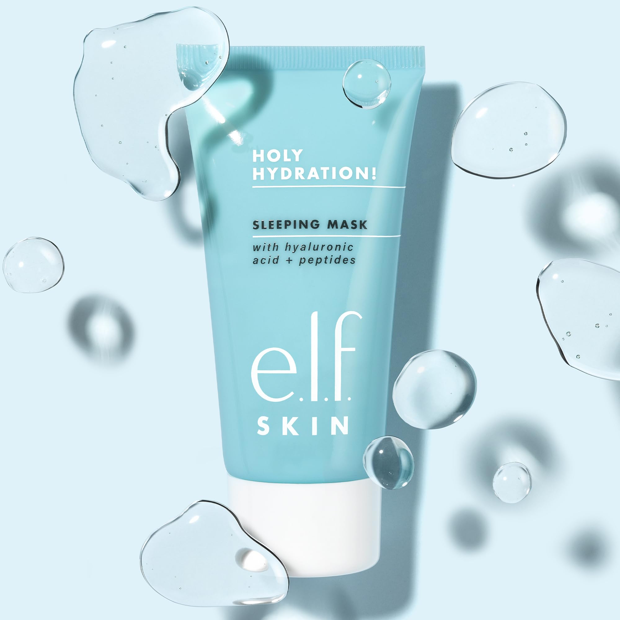 Buy now e.l.f. SKIN Holy Hydration! Sleeping Mask, Moisturizing & Plumping Dual-Use Sleep Or Rinse-Off Face Mask, Soothes Skin With A Creamy Formula at indiglob india