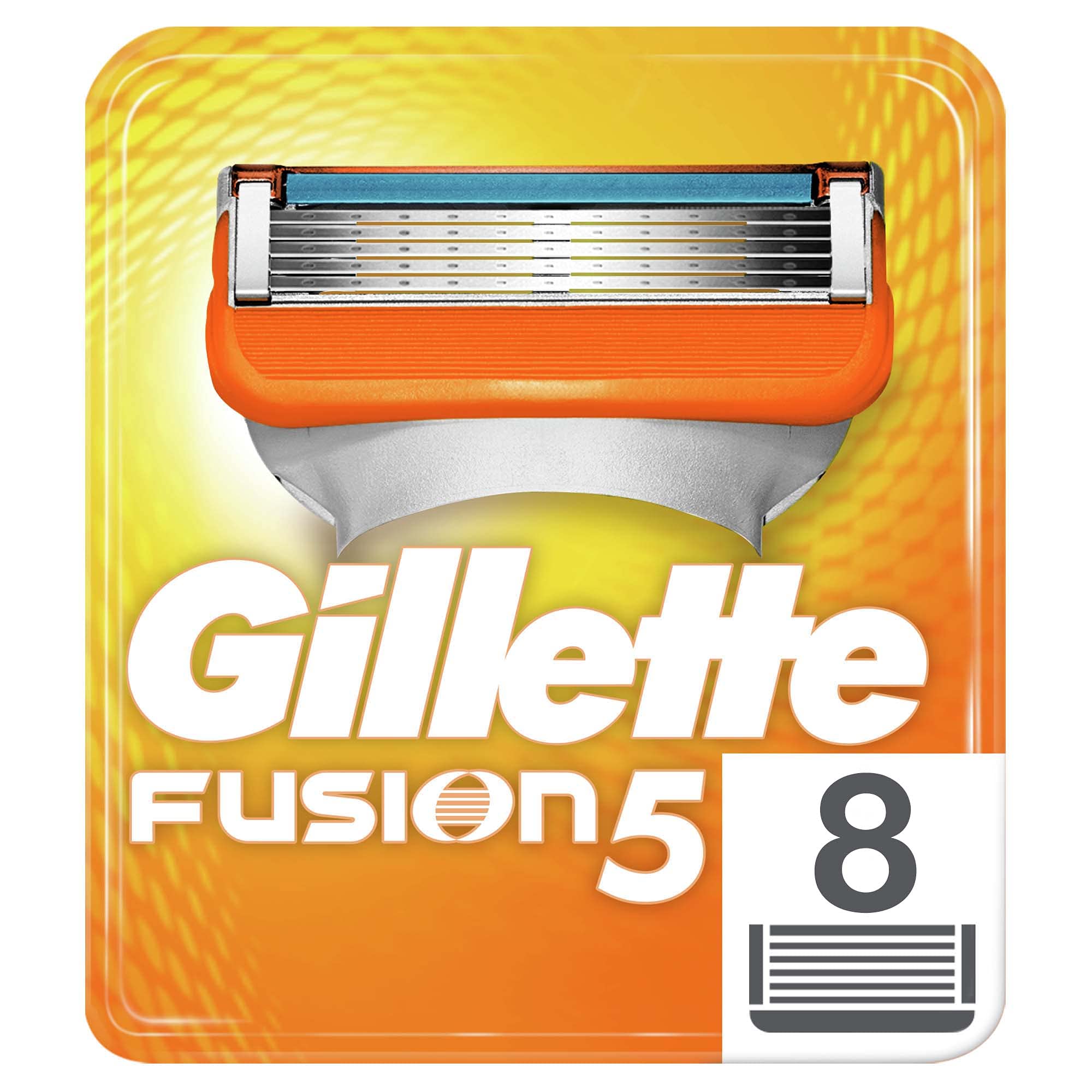 Buy now Gillette Fusion5 Razor Refill Cartridges 8 Count at indiglob india