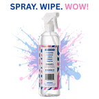 812 Wall & Baseboard Cleaner Spray – Safely Cleans Painted Walls, Baseboards, Ceiling Fans, Doors & More | Family & Pet Friendly | Made in America | 24oz.