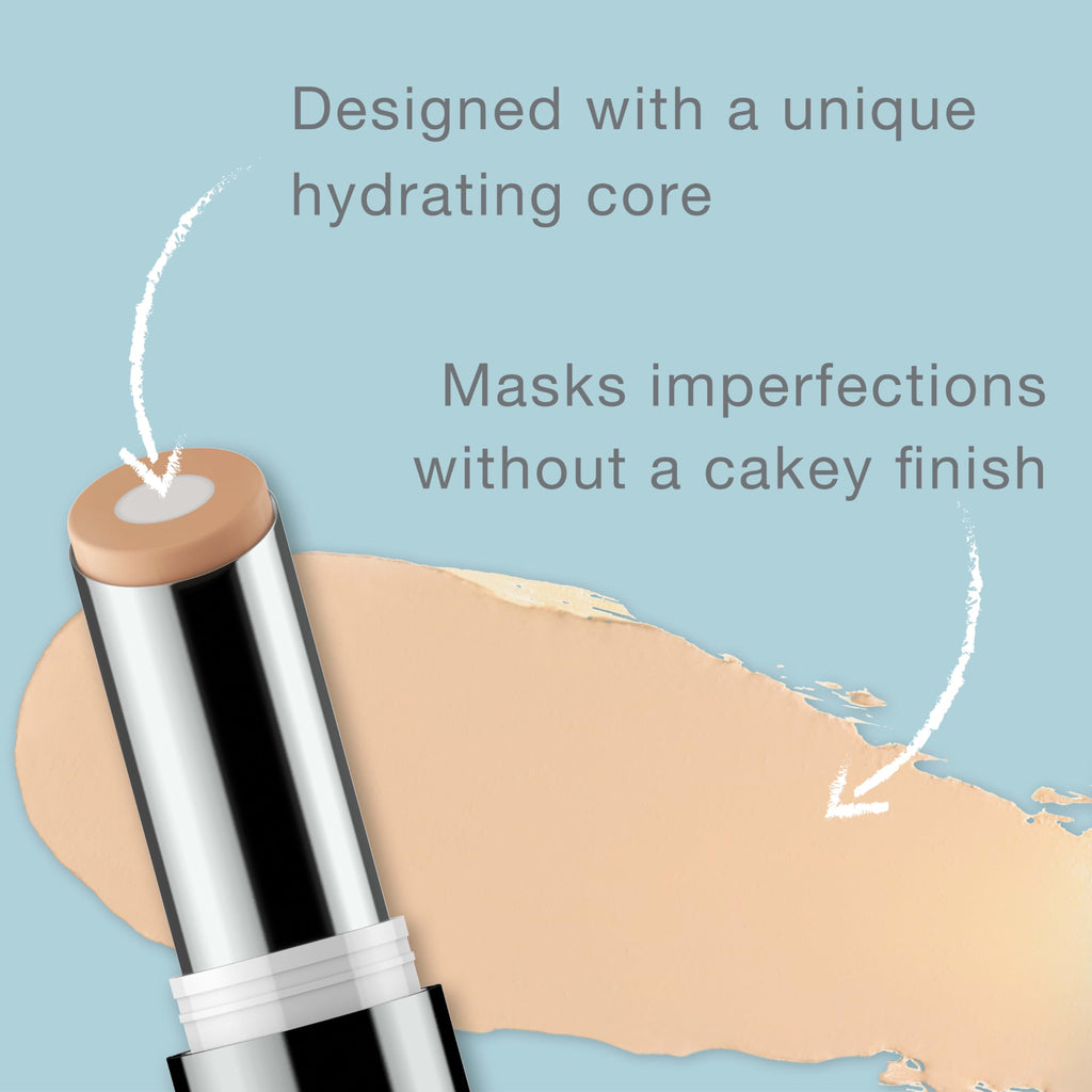 Buy now Neutrogena Hydro Boost Hydrating Concealer Stick, Oil-Free, Lightweight Cover-Up Makeup with Hyaluronic Acid Refreshes Dry Skin & Provides Buildable Coverage, 40 Medium, 0.12 Oz at indiglob india