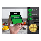 MaxGuard Pantry Moth Traps (4 Traps Trial Pack) Extra Strength Pheromones | Non-Toxic Sticky Glue Trap for Food and Cupboard Moths in Your Kitchen | Trap and Kill Seed Grain Flour Meal Moths |