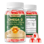 VEETAGYO Vegan 1200mg Omega 3 Gummies 60Cts