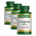 Nature's Bounty L-Arginine 1000mg, Non-GMO, Gluten Free, 50 Tablets